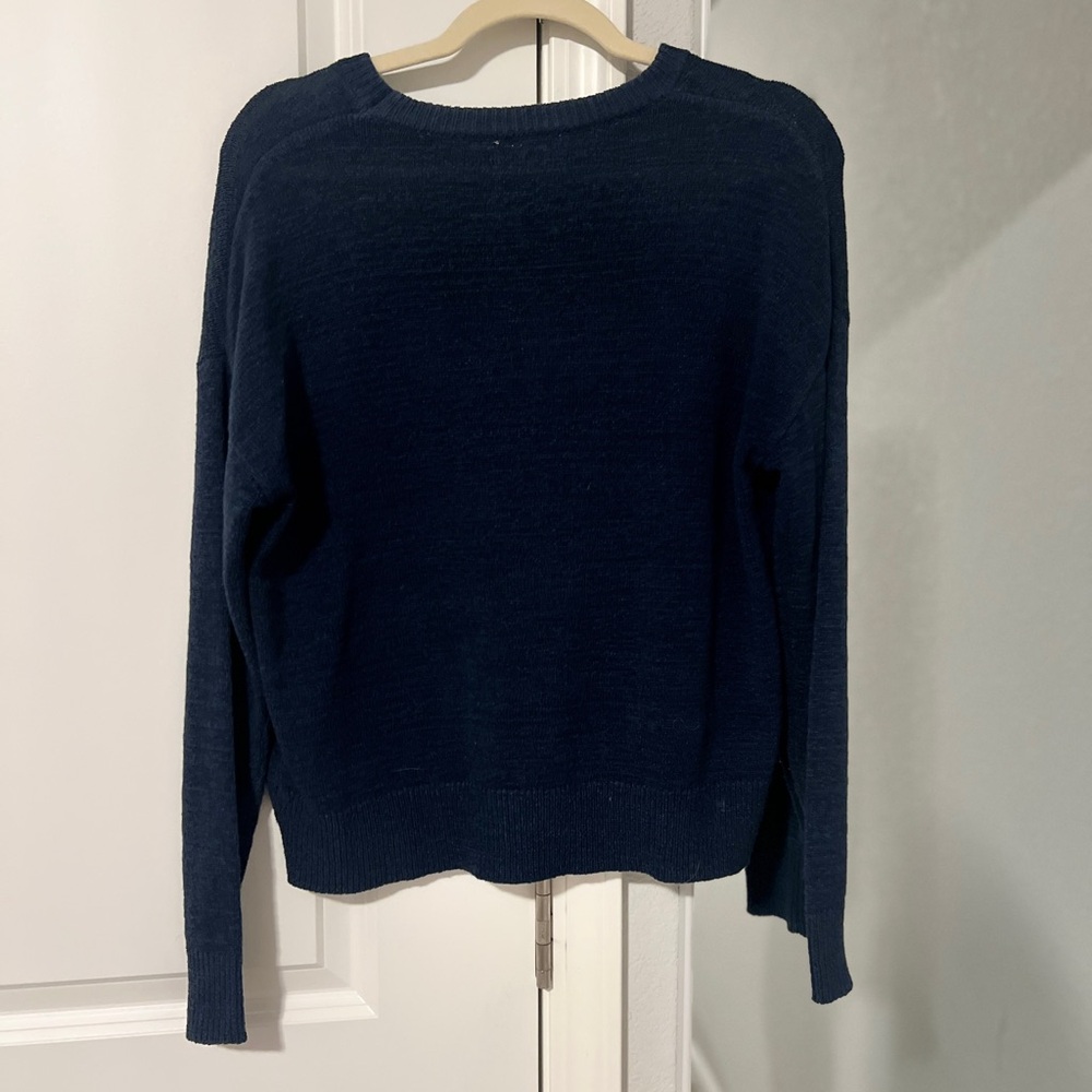 Z Supply Navy Blue “Vacay” Sweater - Picture 6 of 6